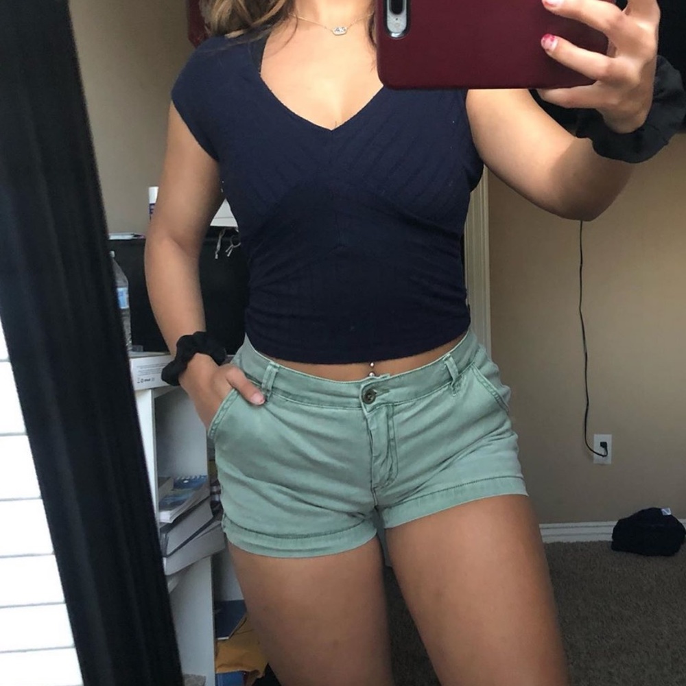 Sea green Shorts